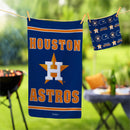 Houston Astros Quick Dry 1pc Kitchen Towel and 1pc Dish Cloth Kitchen Gift Set