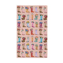 Hillside Pasture Western Cowboy Boots Kitchen Gift Set Quick Dry, 1pc Towel and 2pc Dish Cloth