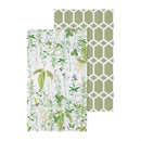 VivaStyle Veranda Garden Kitchen Gift Set Quick Dry, 1pc Towel and 2pc Dish Cloth