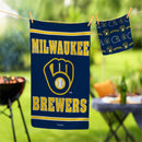 Milwaukee Brewers Quick Dry 1pc Kitchen Towel and 1pc Dish Cloth Kitchen Gift Set