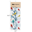 Cottage Garden Fantasical Birds Kitchen Towels Quick Dry Kitchen Towel, 30"x18"