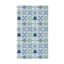 Seaside Retreat Kitchen Towel Quick Dry Waffle Weave Double-Sided, 30"L x 18"W