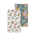 Cottage Garden Kitchen Towel Quick Dry Waffle Weave Double-Sided, Birds, 30"L x 18"W