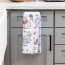 Pet Central Kitchen Towel Quick Dry Waffle Weave Double-Sided, 30"L x 18"W