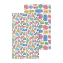 Pet Central Dog Thoughts Kitchen Towel Quick Dry, 30"x18"