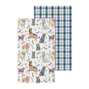 Pet Central Kitchen Towel Quick Dry Waffle Weave Double-Sided, 30"L x 18"W
