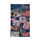 Americana BOHO by JG, Quick Dry Kitchen Towel, 18" x 30"