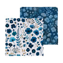 VivaStyle Gilded Meadow Kitchen Towel Quick Dry Dish Cloth, 10"x10", Set of 3