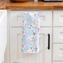 Hop Into Spring Kitchen Towel Quick Dry Waffle Weave Double-Sided, 30"L x 18"W