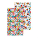 Cottage Garden Kitchen Towel Quick Dry Waffle Weave Double-Sided, 30"L x 18"W