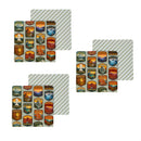 High Country Kitchen Towel Quick Dry Dish Cloth, Adventure, 10"x10", Set of 3