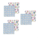 Hop Into Spring Kitchen Towel Quick Dry Dish Cloth, 10"x10", Set of 3