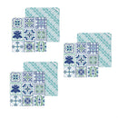 Seaside Retreat Quick Dry Dish Cloth, Set of 3, 10"x10"
