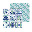 Seaside Retreat Quick Dry Dish Cloth, Set of 3, 10"x10"