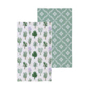 Cottage Garden Kitchen Towel Quick Dry Waffle Weave Double-Sided, Herbs, 30"L x 18"W