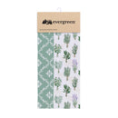 Cottage Garden Kitchen Towel Quick Dry Waffle Weave Double-Sided, Herbs, 30"L x 18"W