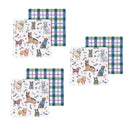 Pet Central Kitchen Towel Quick Dry Dish Cloth, 10"x10", Set of 3