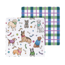 Pet Central Kitchen Towel Quick Dry Dish Cloth, 10"x10", Set of 3