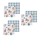 Pet Central Cat Kitchen Towel Quick Dry Dish Cloth, 10"x10", Set of 3