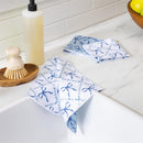 Hop Into Spring Kitchen Towel Quick Dry Dish Cloth, 10"x10", Set of 3
