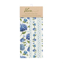 VivaStyle Kitchen Towel Quick Dry Waffle Weave Double-Sided, Hydrangea, 30"L x 18"W