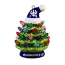 4" Mini LED Tabletop Christmas Tree, Washington & Lee