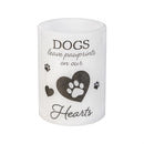 Memorial Pet LED Candle with Flickering Flame, Dog/Cat, Asst of 2, 3" x 4", Color Box