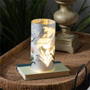 Simple Blessings LED Table Decor Glass Laser cut, Grow in the Grace, 8"H