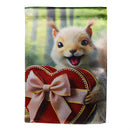Gifting Squirrel Lustre Garden Flag