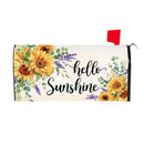 Hello Sunshine Sunflower Mailbox Cover
