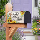 With God Anything Is Possible Mailbox Cover