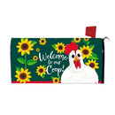 Winky Blinky Welcome To Our Coop Mailbox Cover