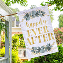 Happily Ever After Moire House Flag