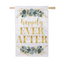 Happily Ever After Moire House Flag