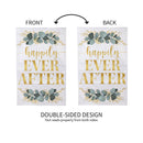 Happily Ever After Moire House Flag