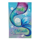 Mermaid Crossing Moire House Flag