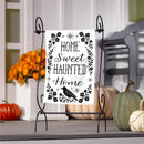 Home Sweet Haunted Home Moire Flag Garden