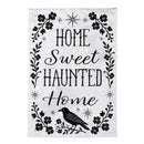 Home Sweet Haunted Home Moire Flag Garden