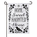 Home Sweet Haunted Home Moire Flag Garden