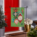 Heartfelt Cheer Ornaments Moire Flag Garden