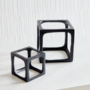 NAPA Home & Garden, CUBIST SCULPTURES, SET OF 2,N2DK19BK