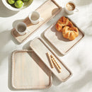 NAPA Home & Garden, LANGLEY RECTANGULAR TRAYS, SET OF 2,N3EP13WH