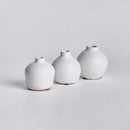 NAPA Home & Garden, KASSI BUD VASES, SET OF 3,N3SX12WH