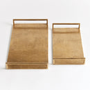 NAPA Home & Garden, ELORA DECORATIVE TRAYS, SET OF 2,N4DK08