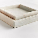 NAPA Home & Garden, AMANI SQUARE MARBLE TRAYS, SET OF 2
