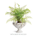 NAPA Home & Garden, FIORI DECORATIVE FOOTED BOWL,N4MG49