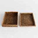 NAPA Home & Garden, BURMA RATTAN LIDDED LETTER BOX,N4TN01BR