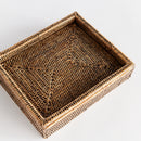 NAPA Home & Garden, BURMA RATTAN LIDDED LETTER BOX,N4TN01BR