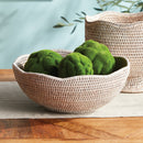 NAPA Home & Garden, Burma Rattan Scalloped Edge Bowl Collection