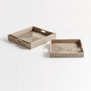 NAPA Home & Garden, BURMA RATTAN OTTOMAN TRAYS, SET OF 3,N4TN216GY